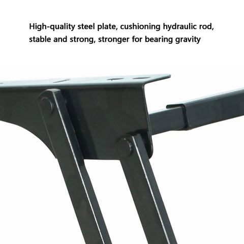 Top Shelf Pneumatic Furniture Hinge Spring With Wide Range Adjustment For Coffee Tables Workbenches showing durable steel and hydraulic components.
