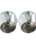 4 Pack Shower Knob Replacement Kit One Half Inch Faucet Handle Handwheel Replacement Heads Universal Fit for Bath Tub and Sink