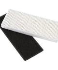 Two filters from All In One RoboVac Replacement Parts Kit That Fits 11S 30 30C 15C 12 25C 35C 15T Includes 10 High Quality Filters 8 Side Brushes And 1 Rolling Brush For Deep Clean Power
