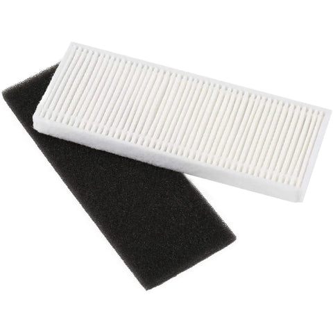 Two filters from All In One RoboVac Replacement Parts Kit That Fits 11S 30 30C 15C 12 25C 35C 15T Includes 10 High Quality Filters 8 Side Brushes And 1 Rolling Brush For Deep Clean Power