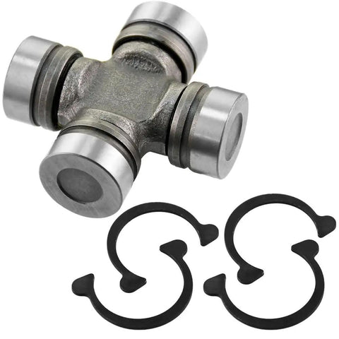 Heavy Duty Driveshaft Center Support Bearing And U Joint Kit For Toyota Tacoma 4WD 1995 2004, T100 1993 1998, And Tundra 2000 2006 Durable Carrier Bearing Set For Tough Off Road Rides And Easy Installation. steel U-joint with snap rings