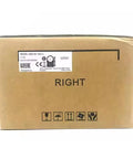 Cardboard shipping box labeled RIGHT for 1kW AC Servo Drive With 1kHz Bandwidth, 20-Bit Encoder For High-Precision Motion Control In Industrial Automation, ASD-A2-1021-L Compatible And Ready To Run Built Tough.
