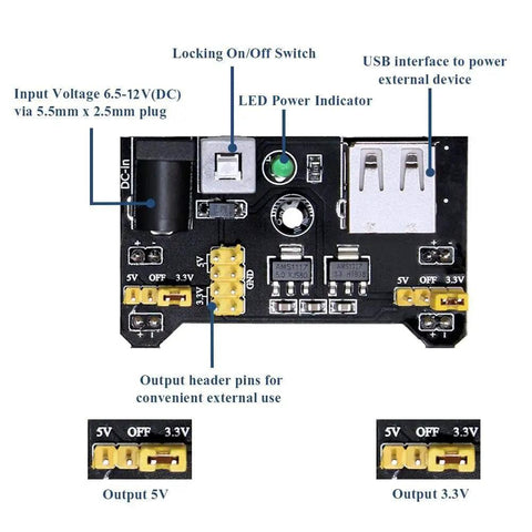 Electronic Component Fun Kit With Ebook Upgrade Starter Kit Includes Breadboard Jumpers PCB Soldering Kit LEDs And Resistors For Arduino Raspberry Pi ESP32 And ESP8266 Projects And Hands On Learning voltage converter module