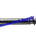 The Real Deal Size Eight Stainless Steel Deck Screws With Square Drive Bugle Head And Sharp Wood Cutting Point Built Tough for outdoor use.