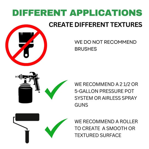 Different applications for Heavy Duty Slick Texture Coating Water Based Pro Gear Roll And Spray Formula Beast Mode Speaker Cabinet Armor.