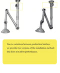 Heavy Duty Ceiling Mounted Fume Extractor With Slick 360 Degree Adjustable Arms, showing adjustable arms and mounting options.