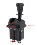 Dump Truck PTO Control Valve With Four Holes Slowdown Tipper Switch Control Valve With PTO Switch for hydraulic systems