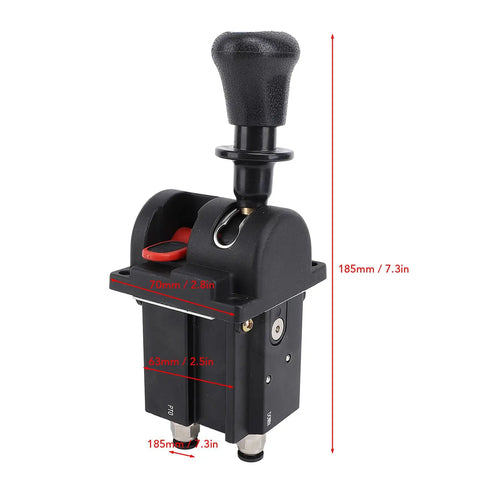 Dump Truck PTO Control Valve With Four Holes Slowdown Tipper Switch Control Valve With PTO Switch for hydraulic systems