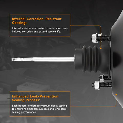 Heavy Duty Vacuum Power Brake Booster For Chevy And Gmc Full Size Trucks And Suvs 1994 To 1996 Models enhanced sealing and corrosion resistance details