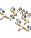Jiawu Heavy Duty Magnetic Welding Support Set includes 4 Pcs durable copper tail ground clamps for mechanical repair uses.