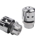 Heavy Duty 40 Micron NPT Hydraulic Tank Breather Cap 2 Pack; aluminum alloy caps designed for diesel equipment and oil reservoirs.