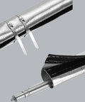 Heat Shield Sleeve For Engine Bay Built To Take The Heat 1 Inch By 10 Foot Aluminized Firewall Sleeving With Stainless Steel Zip Ties