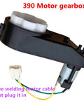 Kids Ride On Gearbox With DC Motor For 6V 390 Motor 18000 RPM High Torque Drive Replacement Part for Electric Ride On Cars.