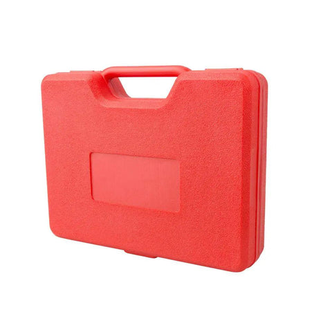 Red carrying case for Six Double Sided Bearing And Seal Driver Kit For Motorcycle ATV And UTV Use With 40mm 44.5mm 50mm 60mm And 63mm Sizes