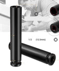 Tough As Nails Deep Socket Extension Featuring Rock Solid 27mm Head With Half Inch Drive For Electric Wrenches Pro Grade High Carbon Steel Build with matte black finish.