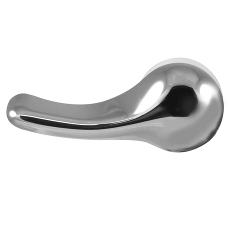 8 Inch Universal Toilet Tank Lever Chrome With Durable Metal Arm And Plastic Nut For Strength Front Left Install Easy To Mount