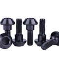 Set Of Six Titanium Brake Disc Bolts M6 20mm For Suzuki GSXR And Yamaha R1 R6 YZF Grade 5 Titanium Alloy Black High Strength
