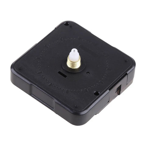 Quartz Wall Clock Movement Repair Kit With Silent Motor Night Light And Replacement Parts For DIY Clock Projects, black motor