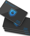 Stack of RFID Blocking Cards 4 Pack Slim Wallet Shield For Men And Women NFC Debit Card Credit Card Protector Set