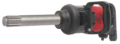 Heavy Knuckle Bustin Pneumatic Impact Wrench Dropping 1920 Ft Lbf At 5200 Rpm For Shop Dogs And Mechanics Who Demand Raw Torque Beast Performance With Six Inch Extended Anvil And Quick Lock Dog Ring