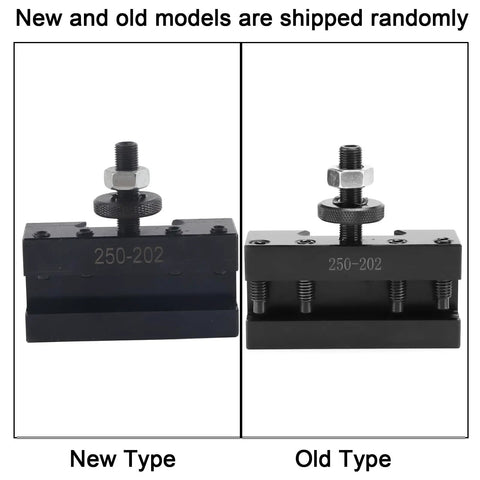 Lathe Tool Holder For Aluminum Alloy Turning Tool Holder One Quarter To Five Eighths Inch Range Pro Precision Easy Install Turning Machines And Workshop Use Rugged Construction For Stable Clamping And Easy Mounting In Busy Shops Or Home Workshops. new and old type comparison