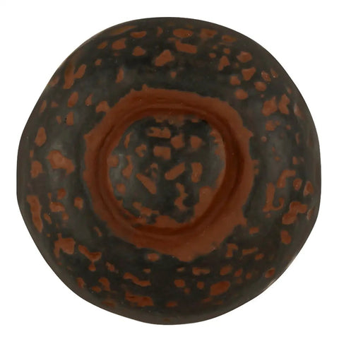Iron knob from 25 Pack Dope Rustic Iron Cabinet Hardware Set With Hand-Hammered Finish 1-1/2 Inch Knobs And Drawer Handles
