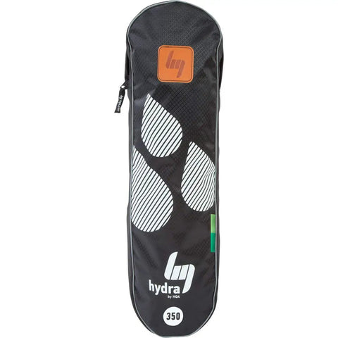 Hydra II Closed Cell Foil Water Trainer Kite 3.5m bag with logo, compact for transport, ideal for beginners and progressing riders.