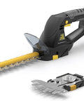 2-In-1 Cordless Hedge Trimmer And Grass Shear Tool Only, 20V Max Battery Compatible, 1500RPM, Lightweight 3.3Lb, Black with blades