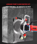 Ultra Heavy Duty Concrete Ring Saw With Pro Grade Brushless Motor And 270 Millimeter Deep Cut Capability For Masonry Wall Drilling And Demo Jobs Built To Go Hard Daily cutting through concrete wall.