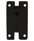 Oil Rub Bronze Wall Mount Door Hinge With Full Back Plate Self Centering and Reversible 5 Degree Pivot Pin For Smooth Swing