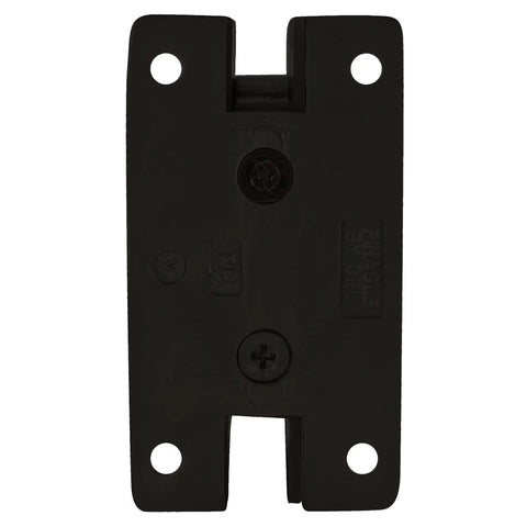 Oil Rub Bronze Wall Mount Door Hinge With Full Back Plate Self Centering and Reversible 5 Degree Pivot Pin For Smooth Swing