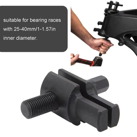 Beefed Up Heavy Duty Motorcycle Steering Neck Bearing Race Remover Tool Fits 25mm To 40mm Inner Diameter Races Easy To Use Puller