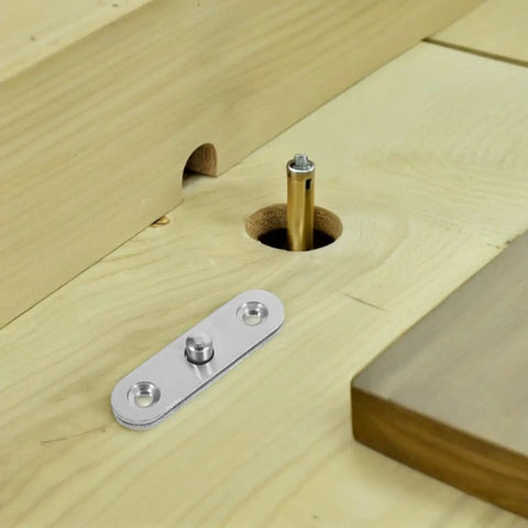 Stainless Steel Folding Butt Hinges For Cabinets And Furniture Six Pack Space Saving Design With Easy Disassembly view of hinge component
