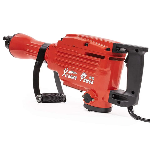 No Sweat 2200W Electric Demolition Hammer Jackhammer Featuring Point Flat Scraping Chisel Bits To Smash Concrete Break Brick And Strip Floors Like A Champ For Seasoned Pros And Dedicated Diy Builders