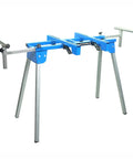 Beefy Built Tough Miter Saw Stand Supports Up To 500 Lb, Adjustable 34.5 To 88 Inch Extension, Fits 8 To 12 Inch Slide Saws