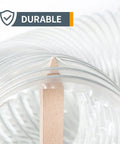 Close-up of 4 Inch Anti Static Dust Collection Hose 10 Feet Flexible PVC For Table Saw Band Saw Planer Jointer Woodworking