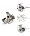 Non Standard Angle Cabinet Door Hinge For Corner And Angled Frames DIY Friendly Cold Rolled Steel Hardware For Kitchen And Bath