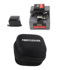 Heavy Duty Optical Fiber Cleaver Machine With Tungsten Steel Blade For High Precision Cable Cutting, compact case and tool.