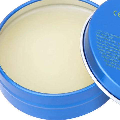 Open tin of All Purpose Solder Flux Paste For Electronics Rosin Flux For PCB SMD BGA PGA Soldering Non Corrosive And Non Conductive