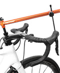 Derailleur Hanger Alignment Gauge And Road Bike Dual Control Lever Alignment Tool on bike handlebars, aluminum and steel