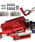 Three Generation Full Metal RC Car Gearbox Transmission Kit With Servo Upgrade for D90 D91 MN96 B1 B14 B24 C14 C24