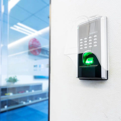 Waterproof Panel Cover For Access Control Keypad Controller With Weatherproof Doorbell Shield Tough As Nails Mount Heavy Duty Tempered Plastic Protection For Industrial And Office Environments on wall