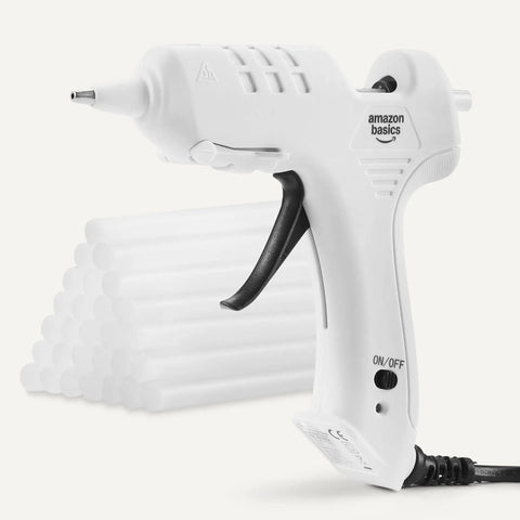 Hot Glue Gun Kit With 30 Sticks, 20W High Temp, Drip Free Nozzle, Fast Drying Bond For Arts And Crafts, DIYers And School Projects, DIY Home Repairs