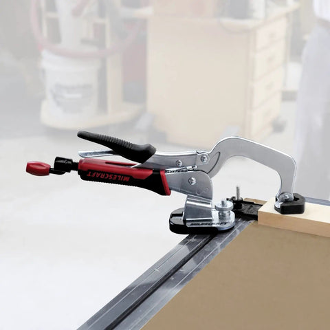 Track Lock Bench Clamp Base For T Tracks With Bolts Included Boss Grade Heavy Duty Non Marring Base Spreads Clamp Pressure