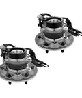 Front Wheel Hub Bearing Assembly Replacement for 2004-2008 Chevy Colorado and 2004-2008 GMC Canyon RWD, Pair of 2 Hubs