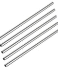 Five 304 stainless steel round capillary tubes, 8 mm OD x 6 mm ID, 30 cm long, diagonally arranged with hollow ends.