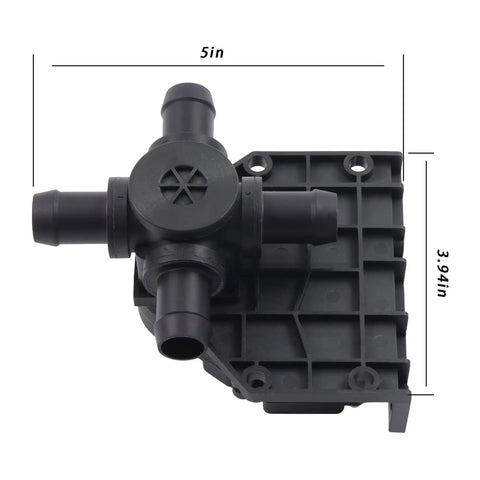 Legit 4 Way Heater Control Valve Fits Tesla Model S And X Years 2012 To 2021 Direct Drop In Swap For 6007370 Series Parts, 5in x 3.94in