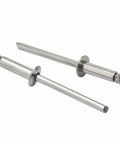 Stainless Steel Blind Rivets 3/16 x 1/2 Inch 4.8 x 12.7 Mm, 100-Pack Pop Rivets For Heavy Duty Auto Marine DIY Projects, Tough As Nails Corrosion And Acid Resistant Fastening By ISPINNER