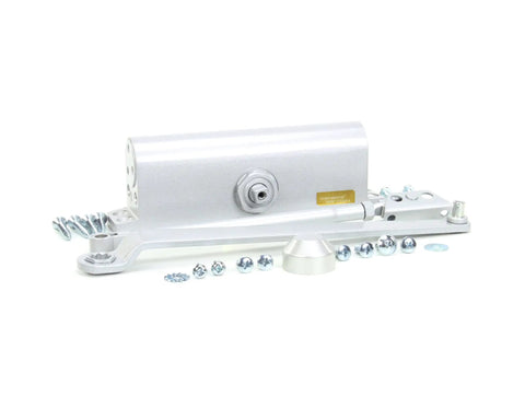 Aluminum Finish 883AL Door Closer Surface Mount For Commercial Doors Heavy Duty OEM Replacement Part with Accessories