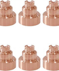 Premium 10 Pcs Shield Fit For Hypertherm Powermax 45XP 65 85 105 Plasma Cutting Torch Consumables, copper cut shields.